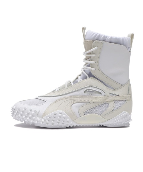 PUMA(プーマ)の「MOSTRO MID WNS 402872-01(スニーカー・レディース・ホワイト・23.0cm/23.5cm/24.0cm/24.5cm/22.5cm/25.0cm/25.5cm)」の1枚目の写真