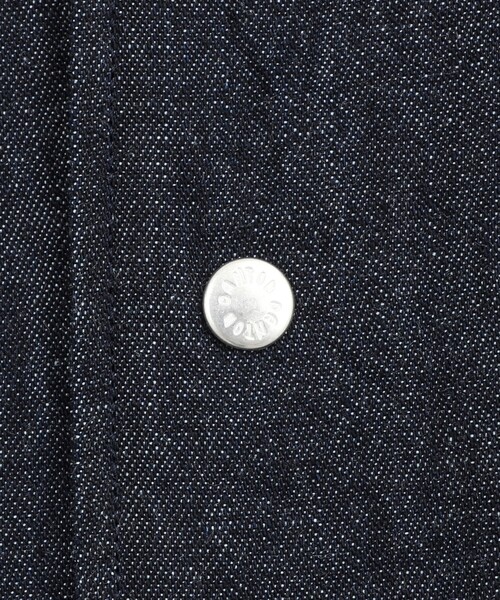 DANTON(ダントン)の「【DANTON/ダントン】DOT BUTTON B.D. SHIRT SS 26SS(DT-B0337 DUG)(シャツ/ブラウス・メンズ・インディゴブルー・38/40/42/44)」の14枚目の写真