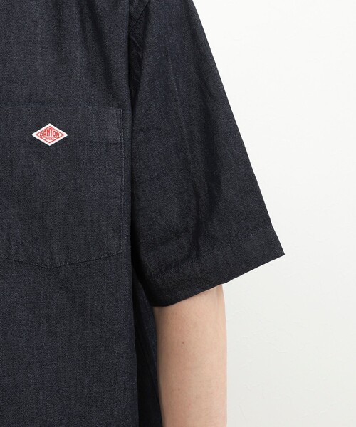 DANTON(ダントン)の「【DANTON/ダントン】DOT BUTTON B.D. SHIRT SS 26SS(DT-B0337 DUG)(シャツ/ブラウス・メンズ・インディゴブルー・38/40/42/44)」の18枚目の写真