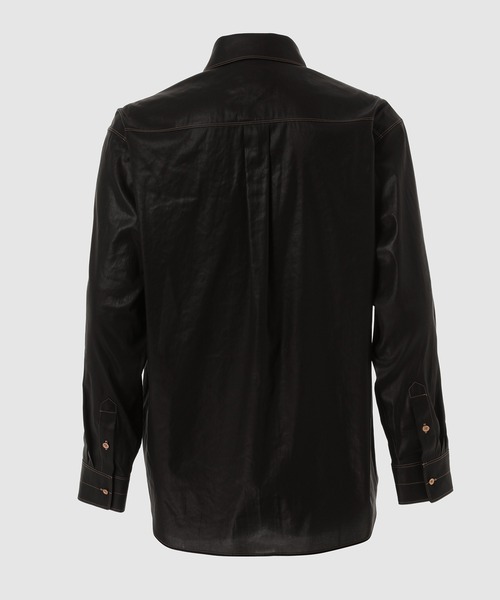 LEMAIRE(ルメール)の「REGULAR SHIRT(シャツ/ブラウス・メンズ・ブラック・44/46)」の2枚目の写真
