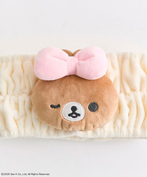 OLIVE des OLIVE(オリーブデオリーブ)の「makeup Rilakkuma hair band(ヘアバンド・レディース・ピンク/アイボリー・FREE)」の7枚目の写真