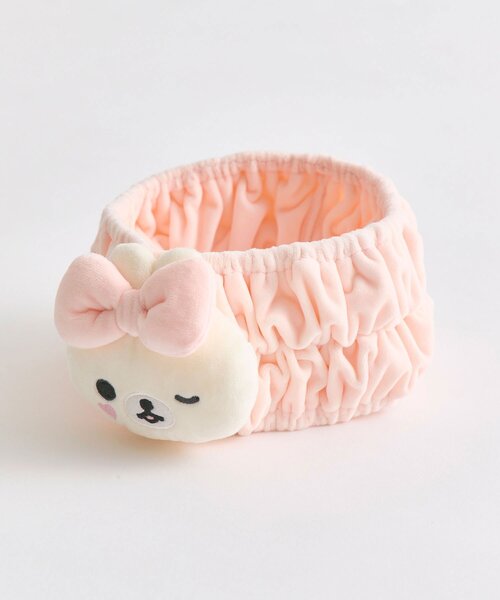 OLIVE des OLIVE(オリーブデオリーブ)の「makeup Rilakkuma hair band(ヘアバンド・レディース・ピンク/アイボリー・FREE)」の15枚目の写真