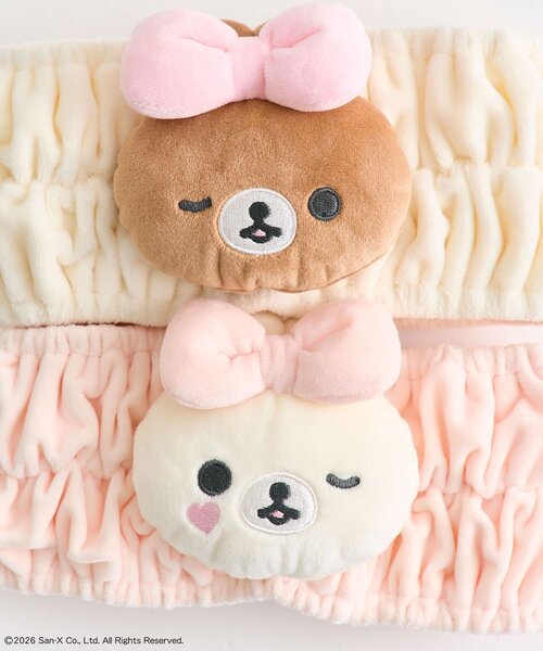 OLIVE des OLIVE(オリーブデオリーブ)の「makeup Rilakkuma hair band(ヘアバンド・レディース・ピンク/アイボリー・FREE)」の18枚目の写真