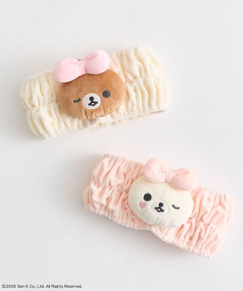 OLIVE des OLIVE(オリーブデオリーブ)の「makeup Rilakkuma hair band(ヘアバンド・レディース・ピンク/アイボリー・FREE)」の19枚目の写真