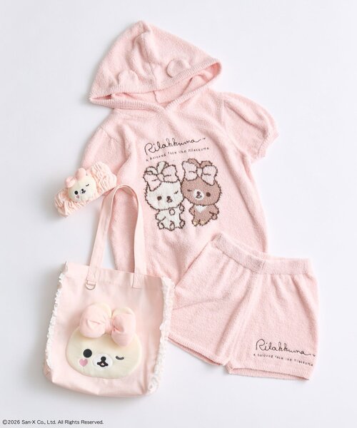 OLIVE des OLIVE(オリーブデオリーブ)の「makeup Rilakkuma hair band(ヘアバンド・レディース・ピンク/アイボリー・FREE)」の20枚目の写真