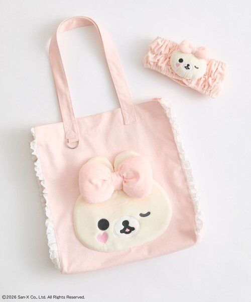 OLIVE des OLIVE(オリーブデオリーブ)の「makeup Rilakkuma hair band(ヘアバンド・レディース・ピンク/アイボリー・FREE)」の21枚目の写真