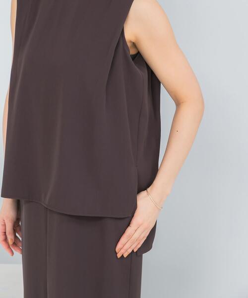 URBAN RESEARCH ROSSO WOMEN(アーバンリサーチ ロッソ)の「バックメタルポイントストレートワンピース(ワンピース・レディース・チャコールグレー/ミント/ゴールド系その他・FREE)」の15枚目の写真