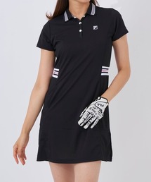 【FILA GOLF:フィラゴルフ】レディース半袖ポロワンピース ゴルフ