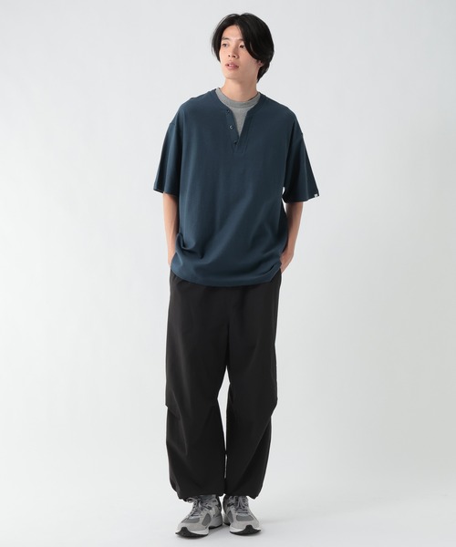 GEORGE'S(ジョージズ)の「レイヤードヘンリーTシャツ(Tシャツ/カットソー・メンズ・サックスブルー/ネイビー・LARGE/MEDIUM)」の22枚目の写真