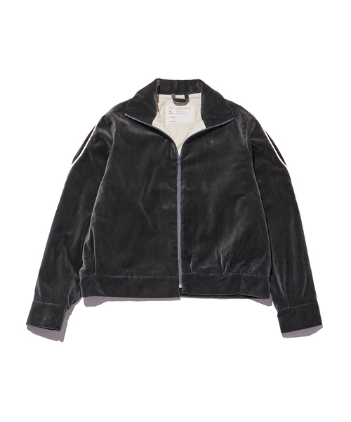 CAMIEL FORTGENS(カミエル フォートへンス)の「【CAMIEL FORTGENS/カミエル フォートヘンス】TRACK JACKET (PIPIING)(その他アウター・メンズ・チャコールグレー・M)」の1枚目の写真