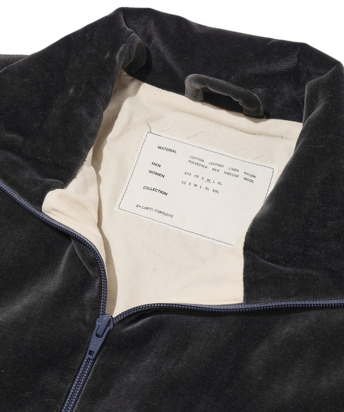 CAMIEL FORTGENS(カミエル フォートへンス)の「【CAMIEL FORTGENS/カミエル フォートヘンス】TRACK JACKET (PIPIING)(その他アウター・メンズ・チャコールグレー・M)」の3枚目の写真