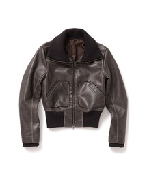 PERVERZE（パーバーズ）の「Faded Leather Blouson（ブルゾン）」