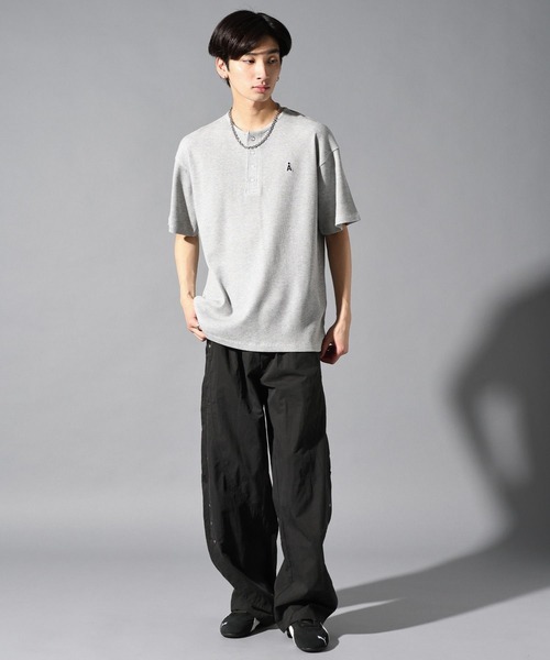LAND MUSEUM(ランドミュージアム)の「LAND MUSEUM/テックアックパンツ(その他パンツ・メンズ・ブラック/ホワイト・MEDIUM/LARGE)」の20枚目の写真