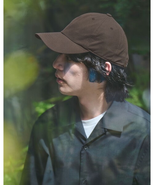 green label relaxing(グリーンレーベルリラクシング)の「GLR Dot Air キャップ(キャップ・メンズ・ダークブラウン/ブラック・FREE)」の1枚目の写真