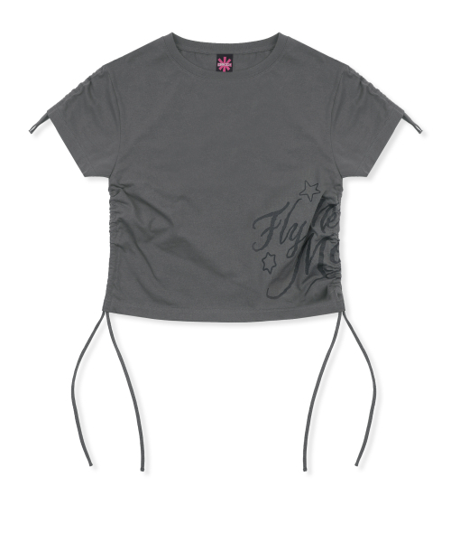 GLACK(グラック)の「GZT006 ツードゥームストリングTシャツ (チャコールグレー)(Tシャツ/カットソー・レディース・その他・MEDIUM/X-SMALL)」の10枚目の写真