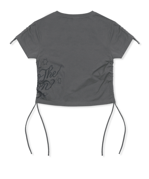GLACK(グラック)の「GZT006 ツードゥームストリングTシャツ (チャコールグレー)(Tシャツ/カットソー・レディース・その他・MEDIUM/X-SMALL)」の11枚目の写真