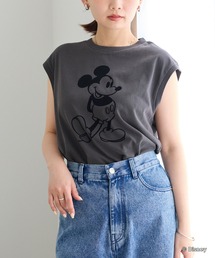 【GOOD ROCK SPEED】MICKEY |ミッキー/フロッキープリント ノースリーブTシャツ