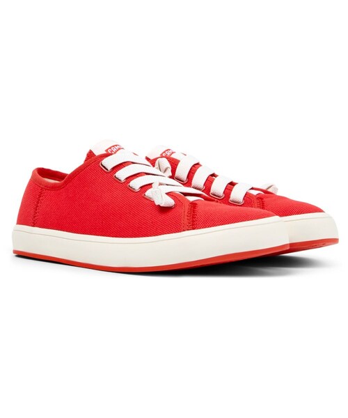 CAMPER（カンペール）の「[カンペール] PEU RAMBLA II / スニーカー（スニーカー・レディース・レッド・23.0cm/23.5cm/25.0cm/24.0cm/22.5cm）」の2枚目の写真