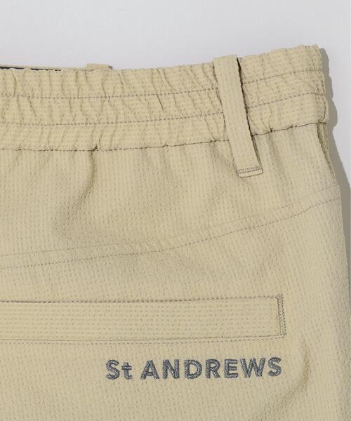 St ANDREWS(セントアンドリュース)の「【St ANDREWS】【吸水速乾】【ストレッチ】2WAYストレッチパンツ (MENS)(その他パンツ・メンズ・ベージュ/ブラック・L/M)」の12枚目の写真