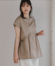 高身長　TCブロードチュニックブラウス（トールサイズ）Essenave