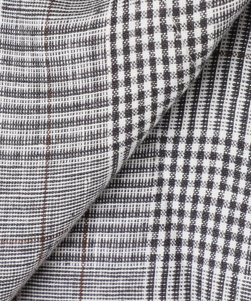 B.C STOCK(ベーセーストック)の「《追加6》手洗い可 / フレンチリネンテーラードジャケット(テーラードジャケット・レディース・ブラック系その他/ブラック/ネイビー・FREE)」の4枚目の写真