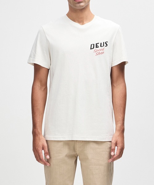 DEUS EX MACHINA(デウスエクスマキナ)の「DOGLEG TEE(Tシャツ/カットソー・メンズ・ホワイト・L/M)」の5枚目の写真