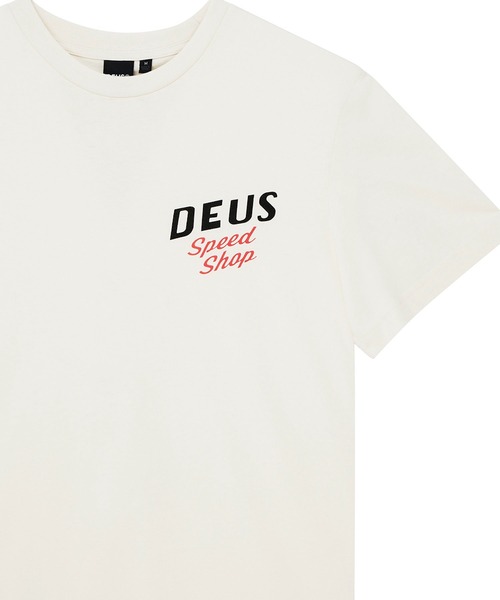 DEUS EX MACHINA(デウスエクスマキナ)の「DOGLEG TEE(Tシャツ/カットソー・メンズ・ホワイト・L/M)」の2枚目の写真
