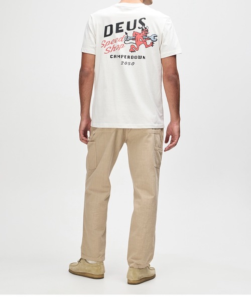 DEUS EX MACHINA(デウスエクスマキナ)の「DOGLEG TEE(Tシャツ/カットソー・メンズ・ホワイト・L/M)」の8枚目の写真