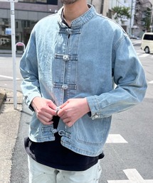 yield（イールド）の「【yield select】KUNG-FU DENIM JKT カンフー デニム ジャケット（デニムジャケット）」