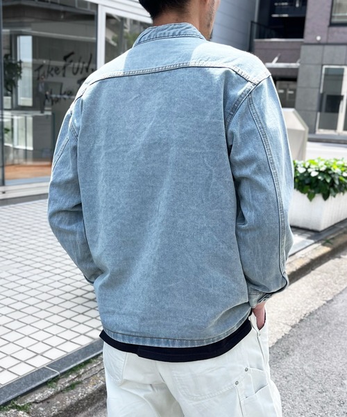 yield(イールド)の「【yield select】KUNG-FU DENIM JKT カンフー デニム ジャケット(デニムジャケット・メンズ・ダークインディゴブルー/ライトインディゴブルー・S/L/XL/M/XXL)」の7枚目の写真