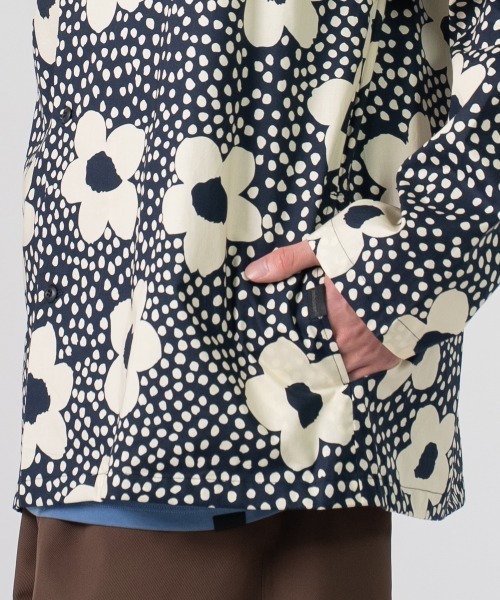 rehacer(レアセル)の「rehacer : Blossom Over Shirt / ブルーム オーバー シャツ(シャツ/ブラウス・メンズ・ブラック・X-LARGE/LARGE/MEDIUM/SMALL)」の9枚目の写真