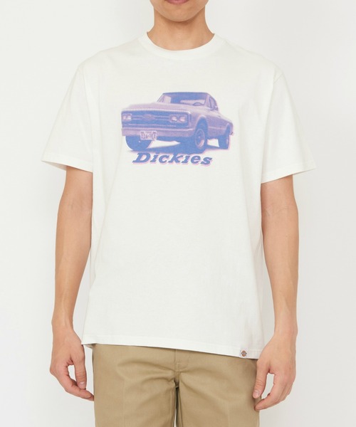Dickies（ディッキーズ）の「Dickies/ディッキーズ グラフィックTシャツ　半袖(car)（Tシャツ/カットソー・メンズ・ヘザーグレー/ネイビー/ホワイト・MEDIUM/LARGE）」の5枚目の写真