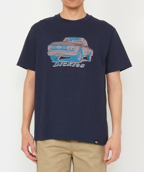 Dickies（ディッキーズ）の「Dickies/ディッキーズ グラフィックTシャツ　半袖(car)（Tシャツ/カットソー・メンズ・ヘザーグレー/ネイビー/ホワイト・MEDIUM/LARGE）」の13枚目の写真