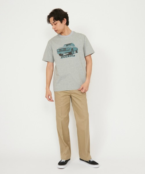 Dickies（ディッキーズ）の「Dickies/ディッキーズ グラフィックTシャツ　半袖(car)（Tシャツ/カットソー・メンズ・ヘザーグレー/ネイビー/ホワイト・MEDIUM/LARGE）」の22枚目の写真