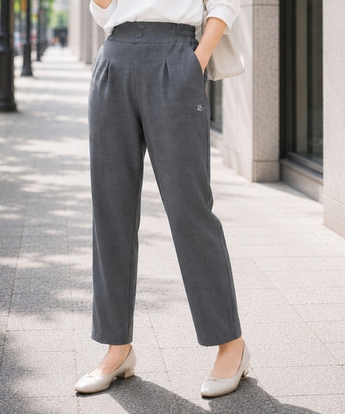 marie claire bis(マリクレール ビス)の「marie claire/bis UVさらりライトパンツ(その他パンツ・レディース・ブラック/ベージュ/ネイビー・MEDIUM/LARGE/3L)」の15枚目の写真