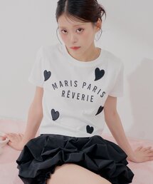 ハートロゴプリントチビT