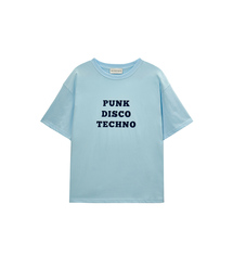 ROLLINGSTUDIOS（ローリングスタジオ）の「PUNK DISCO TECHNO T-SHIRT SKY BLUE（Tシャツ/カットソー）」