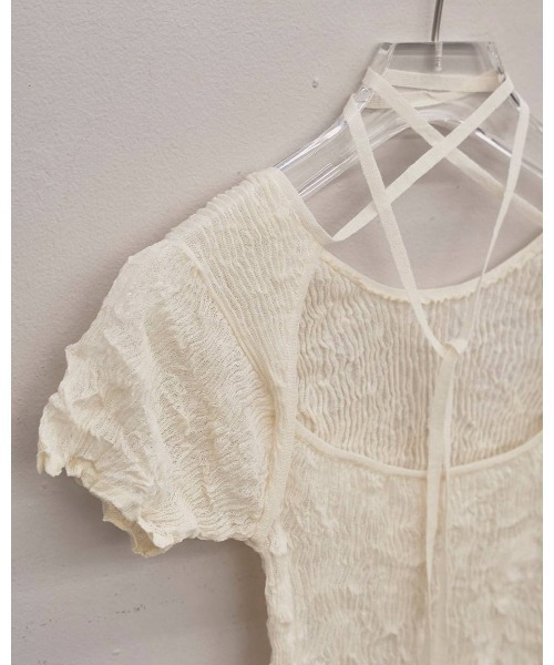 TODAYFUL(トゥデイフル)の「2way Sheer Knittops 12610524(ニット/セーター・メンズ・オフホワイト/ライトブルー/オリーブ・FREE)」の15枚目の写真