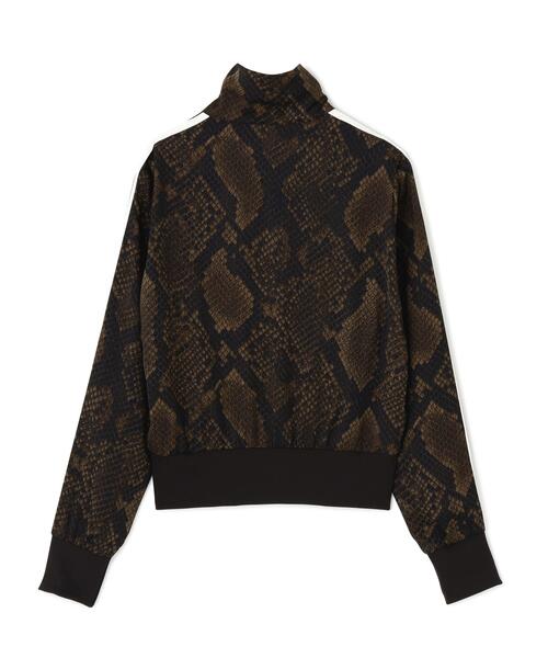 adidas(アディダス)の「adidas Originals/アディダス オリジナルス/SATIN SNAKE PRINT FIRE BIRD TRACK JACKET(ジャージ・レディース・ベージュ/ブラウン系その他3・L/XL/M)」の14枚目の写真