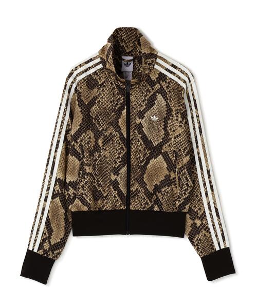adidas(アディダス)の「adidas Originals/アディダス オリジナルス/SATIN SNAKE PRINT FIRE BIRD TRACK JACKET(ジャージ・レディース・ベージュ/ブラウン系その他3・L/XL/M)」の16枚目の写真