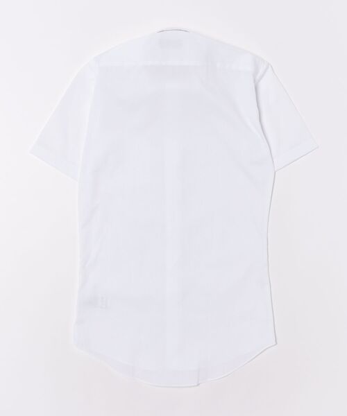 TOKYO SHIRTS（トウキョウシャツ）の「【吸水速乾】 形態安定ノンアイロン ワイド 半袖ビジネスワイシャツ（ビジネスシャツ・メンズ・ホワイト・首回り42cm/首回り43cm/首回り41cm/首回り39cm/首回り37cm）」の7枚目の写真