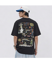[ATW] ゴーストユニバース 半袖Tシャツ - 2COLOR