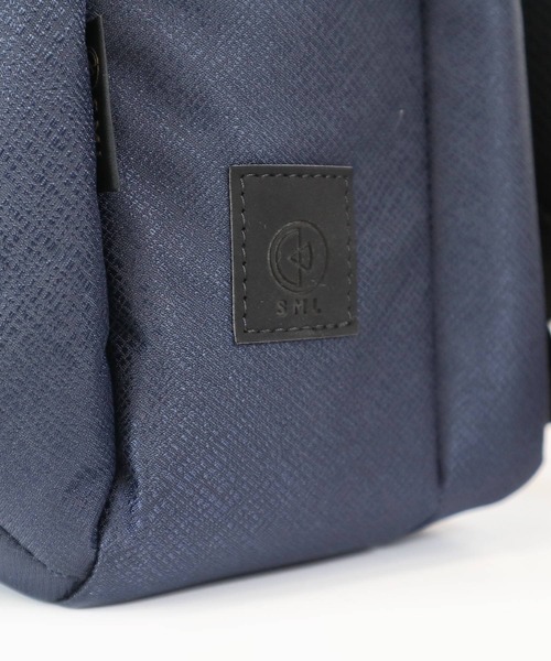 BACKYARD FAMILY(バックヤードファミリー)の「SML エスエムエル LAMINE 2WAY BUSINESS RUCKSACK K905003(バックパック/リュック・メンズ・ネイビー/ブラック・FREE)」の7枚目の写真