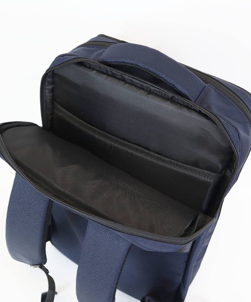 BACKYARD FAMILY(バックヤードファミリー)の「SML エスエムエル LAMINE 2WAY BUSINESS RUCKSACK K905003(バックパック/リュック・メンズ・ネイビー/ブラック・FREE)」の14枚目の写真