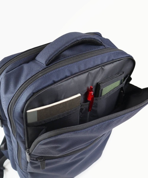 BACKYARD FAMILY(バックヤードファミリー)の「SML エスエムエル LAMINE 2WAY BUSINESS RUCKSACK K905003(バックパック/リュック・メンズ・ネイビー/ブラック・FREE)」の16枚目の写真