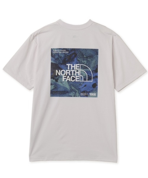 THE NORTH FACE(ザノースフェイス)の「THE NORTH FACE S/S ES SQUARE LOGO TEE / ザ・ノース・フェイス ショート スリーブ イーエス スクエア ロゴ ティー(Tシャツ/カットソー・メンズ・ホワイト/ブラック・XL/L/M/S)」の6枚目の写真