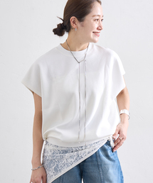 LAYAS（レイヤーズ）の「《追加》【LAYAS/レイヤーズ】 BACK LACE N/S P/O（Tシャツ/カットソー）」