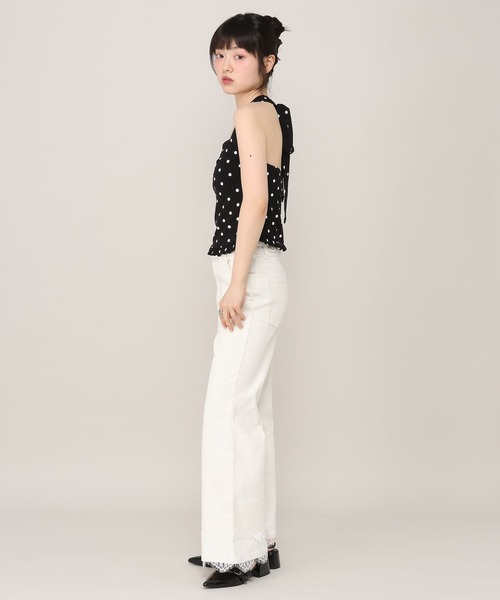 Heather(ヘザー)の「ホルターネックリボンキャミ 1046895(その他トップス・レディース・イエロー系その他/ブラック系その他/ホワイト系その他・FREE)」の15枚目の写真