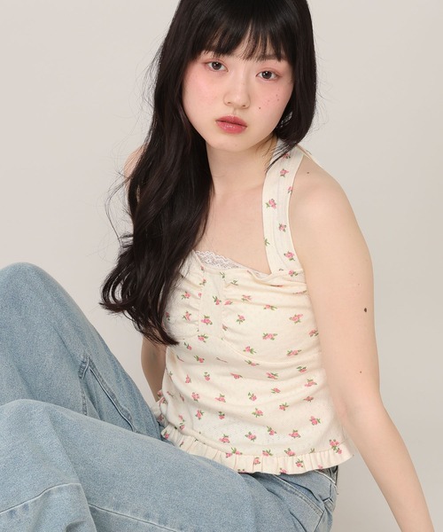 Heather(ヘザー)の「ホルターネックリボンキャミ 1046895(その他トップス・レディース・イエロー系その他/ブラック系その他/ホワイト系その他・FREE)」の18枚目の写真