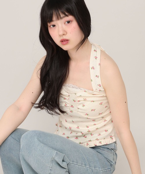 Heather(ヘザー)の「ホルターネックリボンキャミ 1046895(その他トップス・レディース・イエロー系その他/ブラック系その他/ホワイト系その他・FREE)」の19枚目の写真